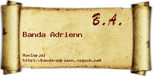 Banda Adrienn névjegykártya